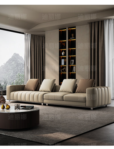 Top-Grain Leather Sofa