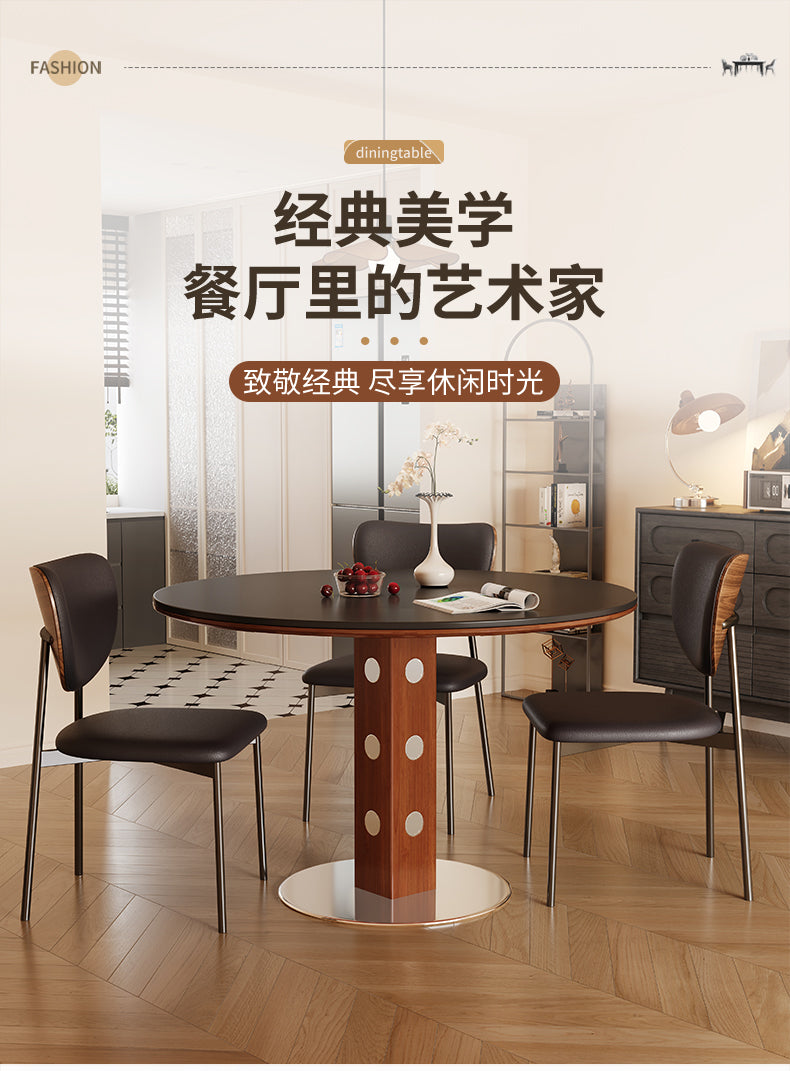 solid wood dining  table