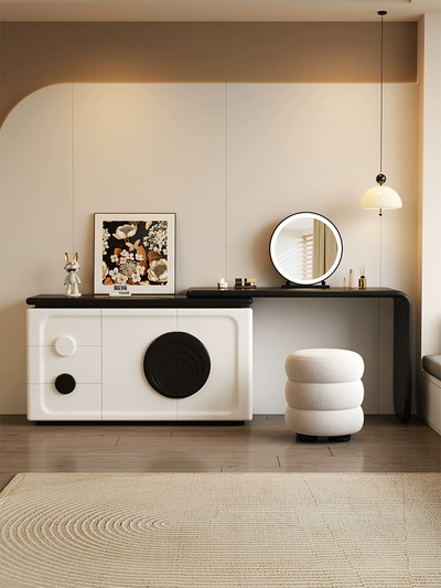 Solid Wood Lacquer Vanity Table