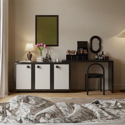 Two-Tone Vanity Table