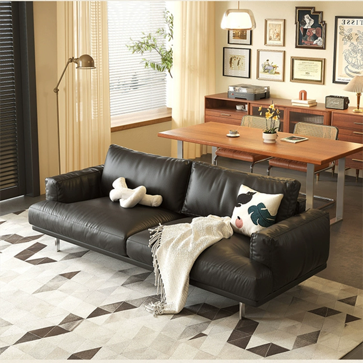 Top-Grain Leather Sofa