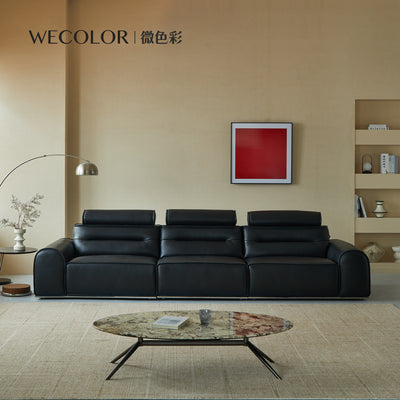 Top-Grain Leather Sofa