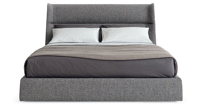 Top-Grain Leather Bed