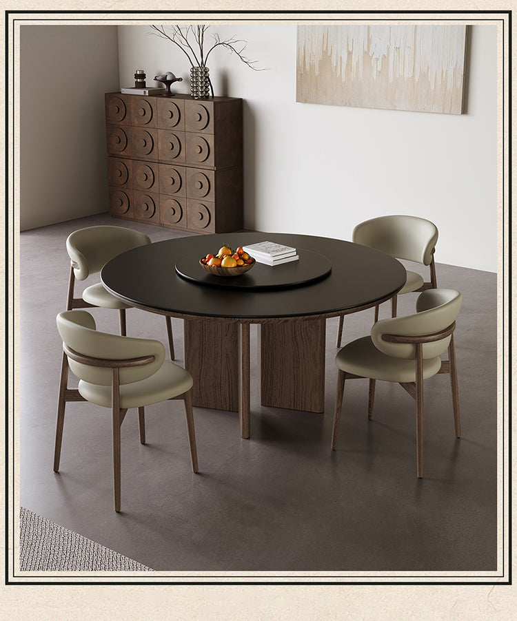 solid wood dining  table