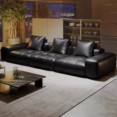 Top-Grain Leather Sofa