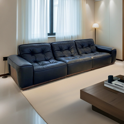 Top-Grain Leather Sofa