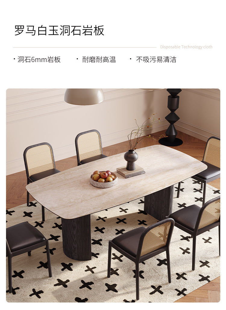 Rock Slab Dining  Table