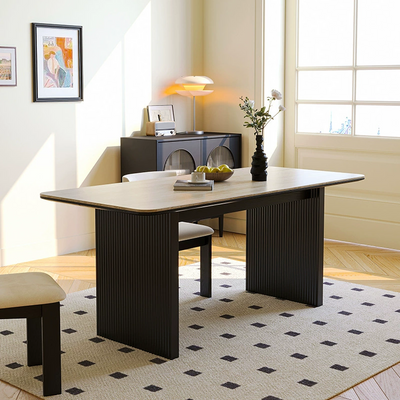 solid wood dining  table