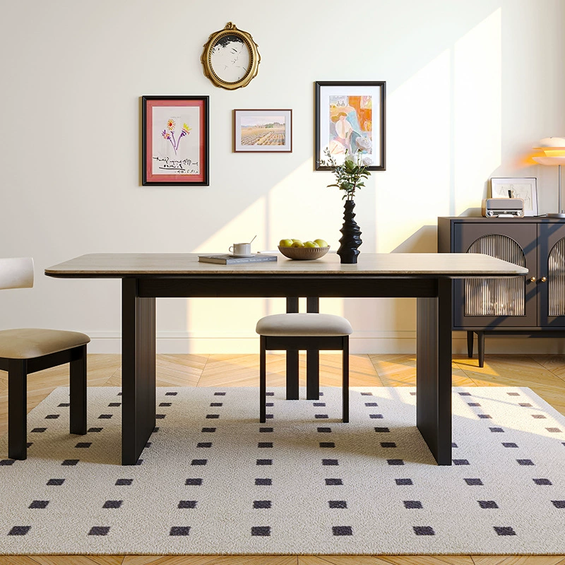 solid wood dining  table