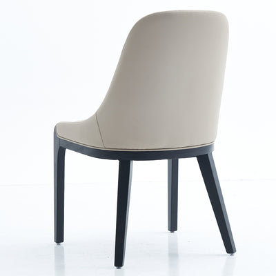Solid Wood Leather Dining Chair