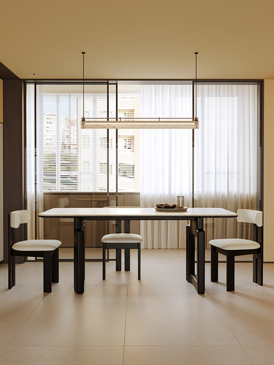 solid wood dining  table