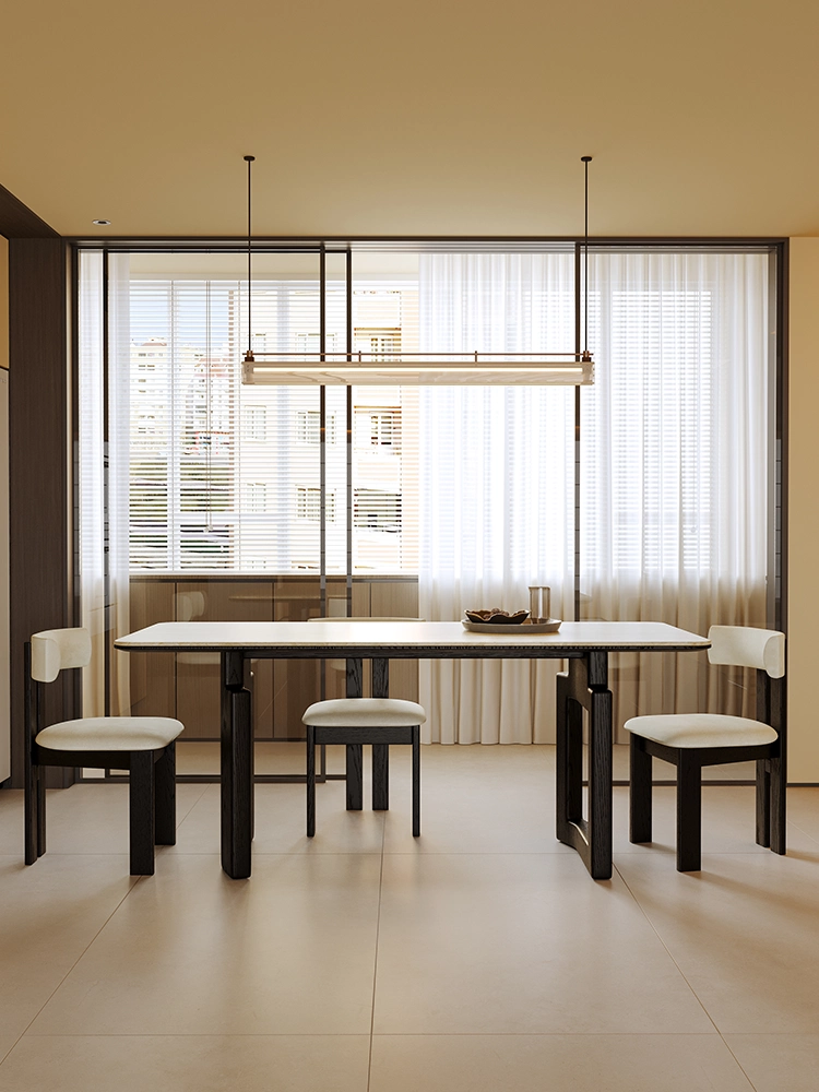 solid wood dining  table