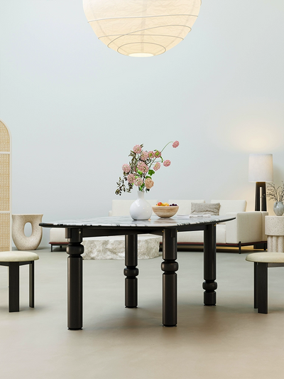 solid wood dining  table