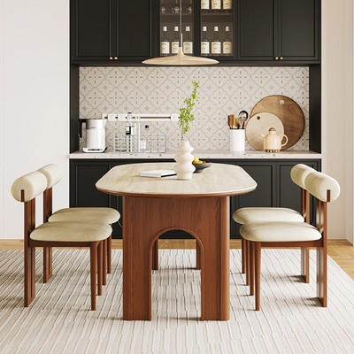 solid wood dining  table