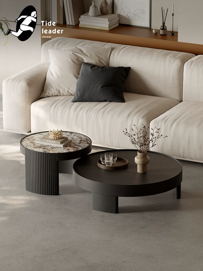 snow Mountain Orchid luxury stone Coffee TableCombination