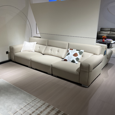 Top-Grain Leather Sofa