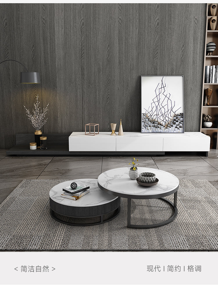 Sintered Stone TV StandCoffee Table