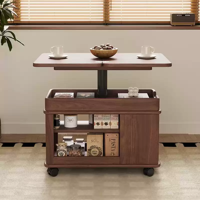 South American Walnut Side Table