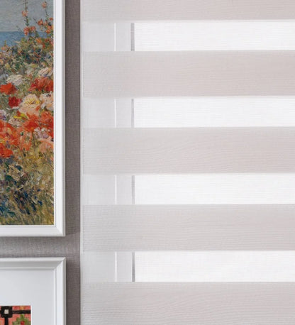 Tuba Classic Room Darkening Zebra Blinds
