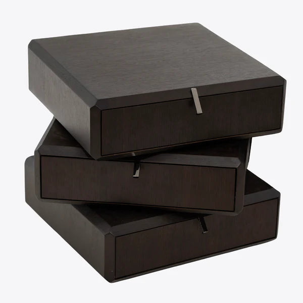 Stacked Noir Drawer Unit