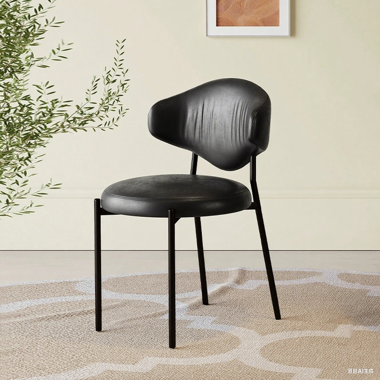 Split-Back Dining Chair