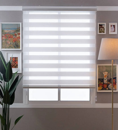 Nikko Premium Light Filtering Zebra Blinds